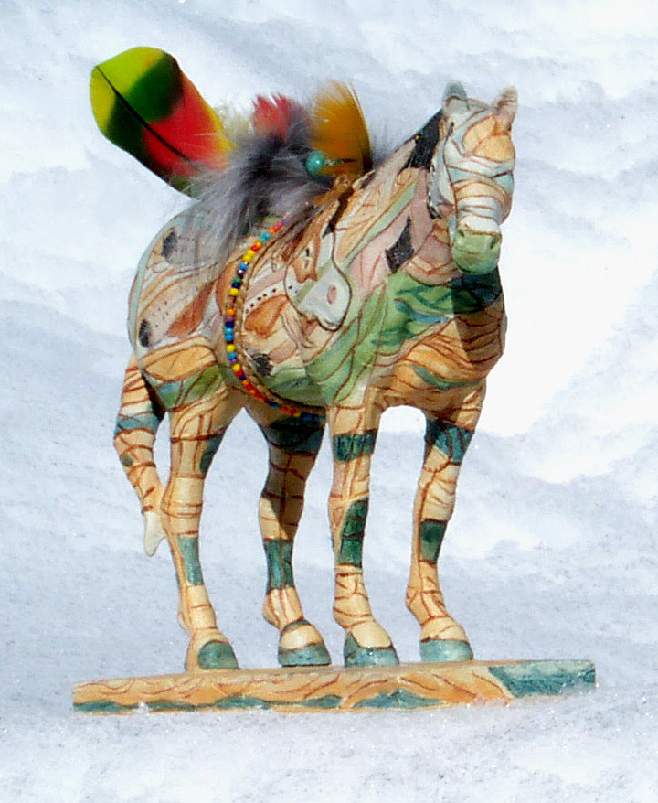 FETISH PONY&trade; &mdash;&nbsp;EMBELLISHED, SIGNED, FIRST EDITION FIGURINE REPLICA.