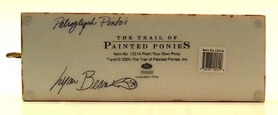 [&nbsp;SOLD&nbsp;]&nbsp;&nbsp; PETROGLYPH PINTOS&trade; ORIGINAL.