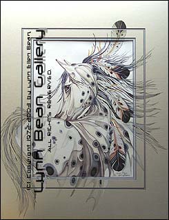 HORSES, EQUESTRIAN REMARQUE 18x24 02.