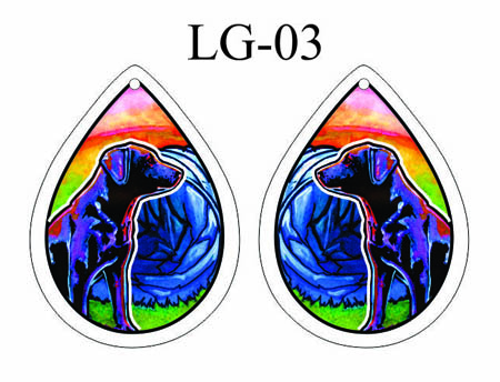 LYNN BEAN EARRINGS LG-03.