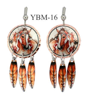 LYNN BEAN EARRINGS YBM-16.