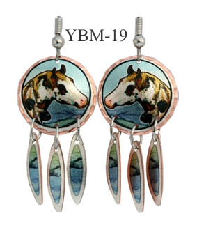 LYNN BEAN EARRINGS YBM-19.