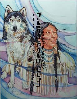 Wolf and Woman.